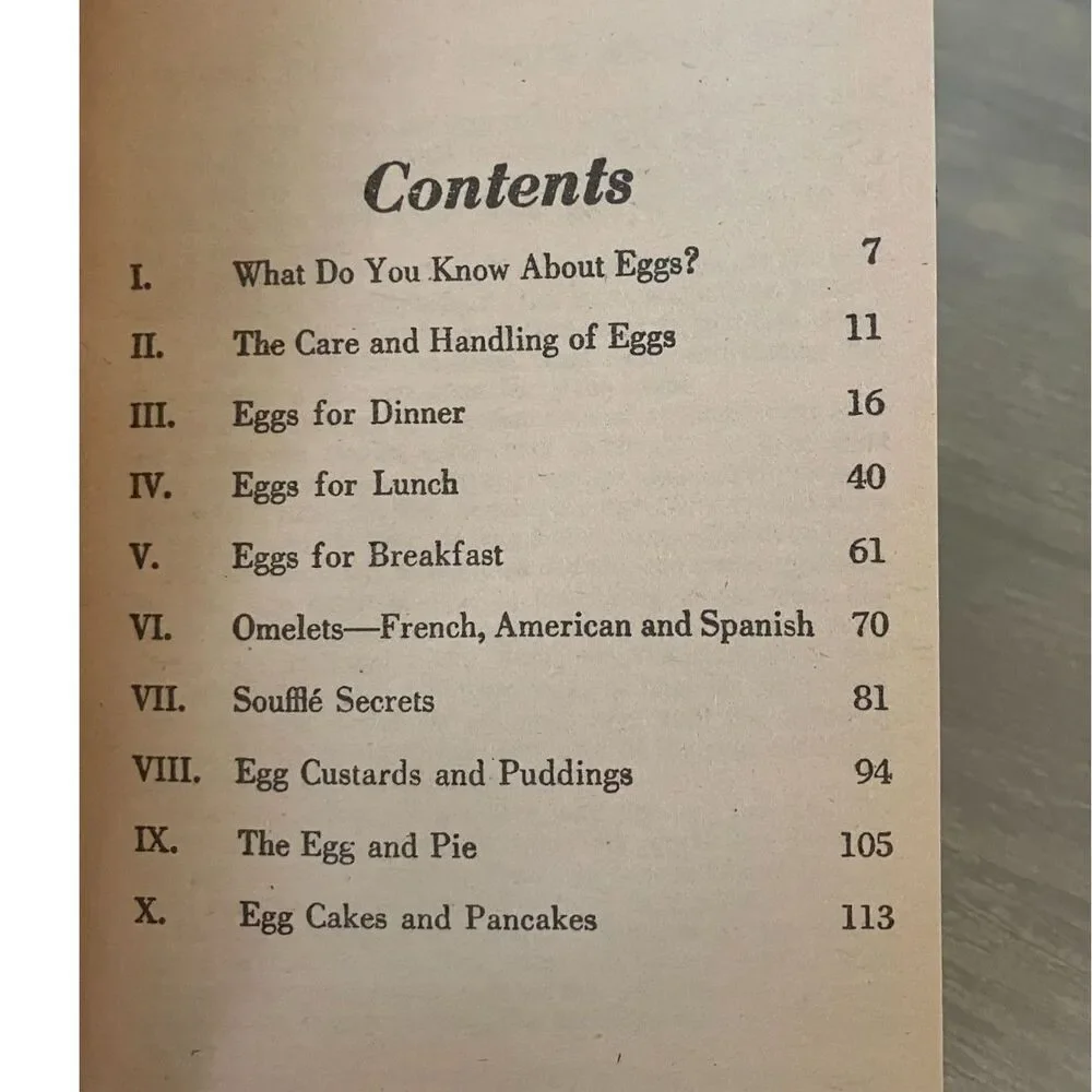 The Fabulous Egg Cookbook - 1979